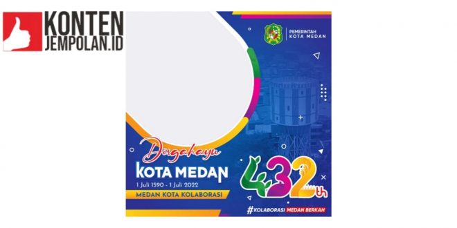 Link Twibbon Hari Jadi Medan 2022