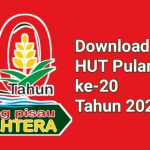 Logo HUT Pulang Pisau ke-20 Tahun 2022, PNG Download Format HD