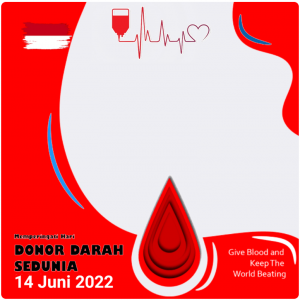Twibbon Hari Donor Darah Sedunia 2022