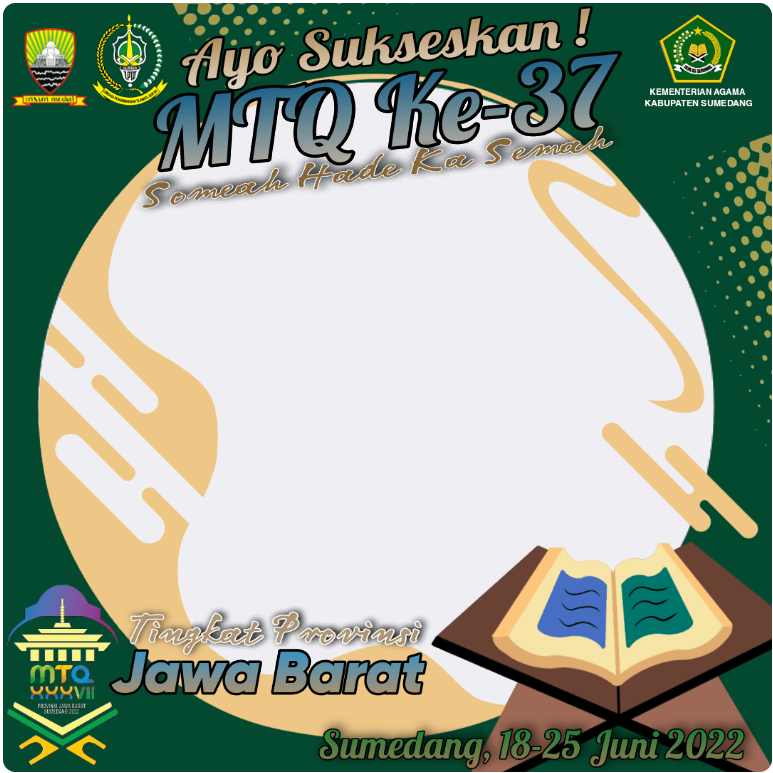 Twibbon MTQ ke-37 Jawa Barat