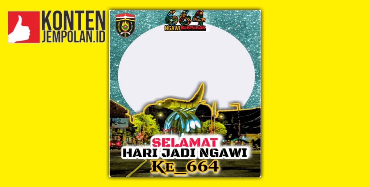 Twibbon HUT Kabupaten Ngawi 2022