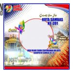 Twibbon HUT Kabupaten Sambas 2022