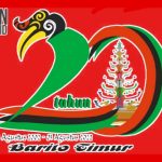 Logo HUT Barito Timur ke-20 Tahun 2022