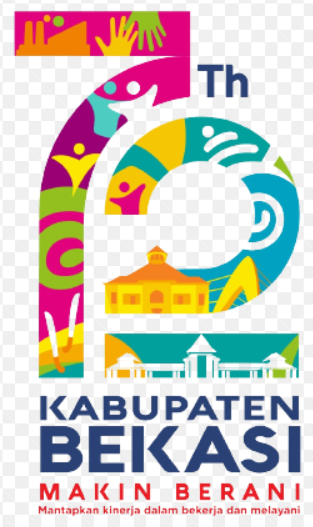 Logo Hari Jadi Kabupaten Bekasi ke-72
