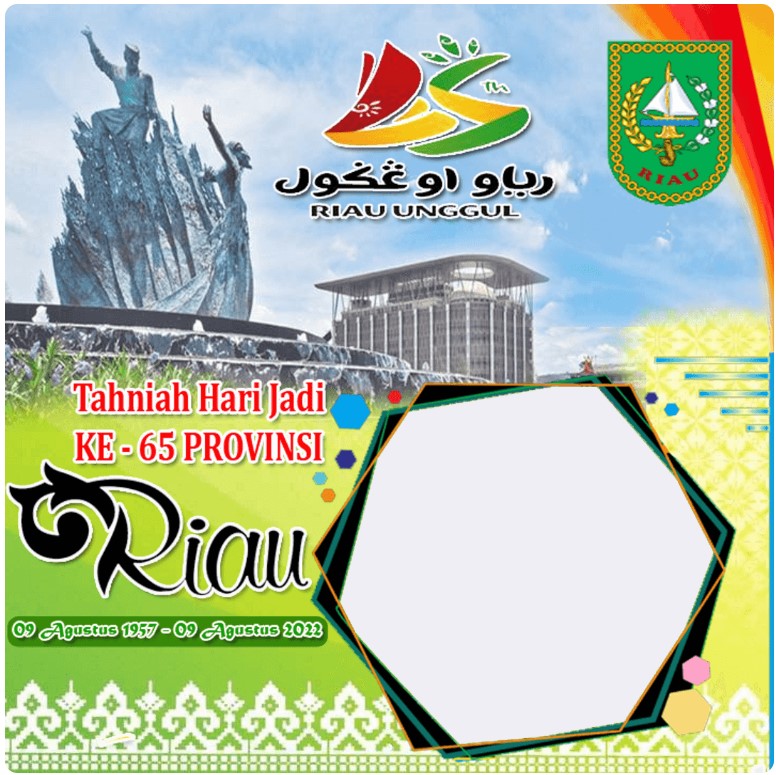 Link Twibbon HUT Provinsi Riau ke-65 Tahun 2022, Pilihan Terbaik