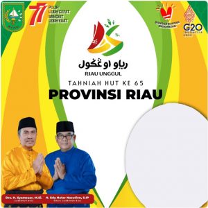 Twibbon HUT Riau 2022
