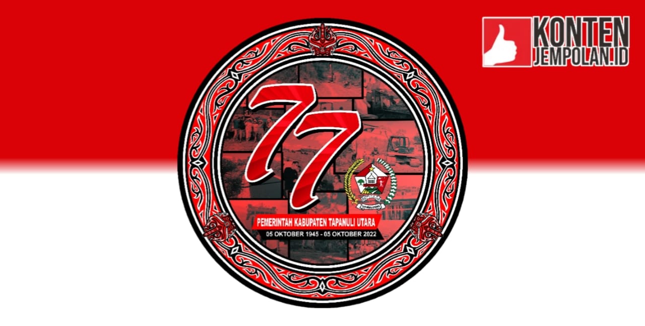 Logo Hari Jadi Tapanuli Utara ke-77 Tahun 2022