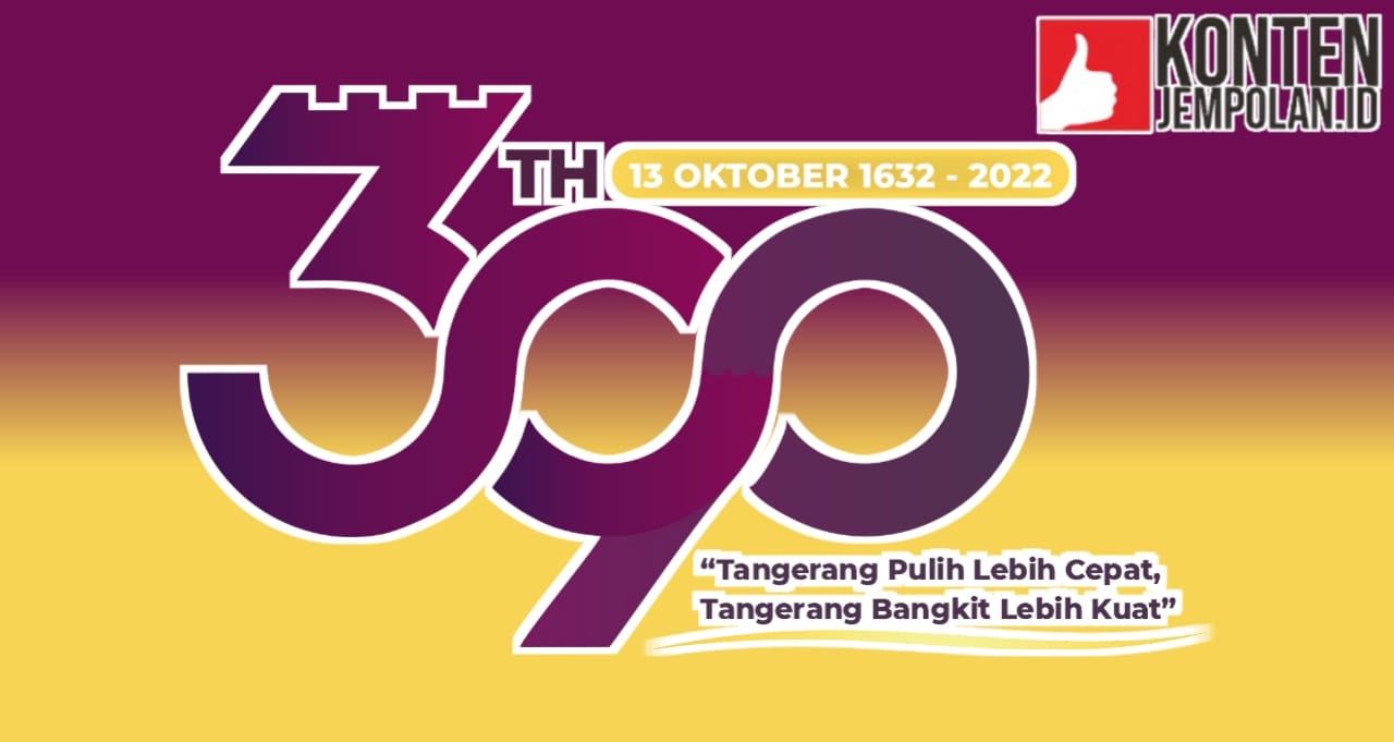 Lambang Hari Jadi Tangerang ke-390 Tahun 2022