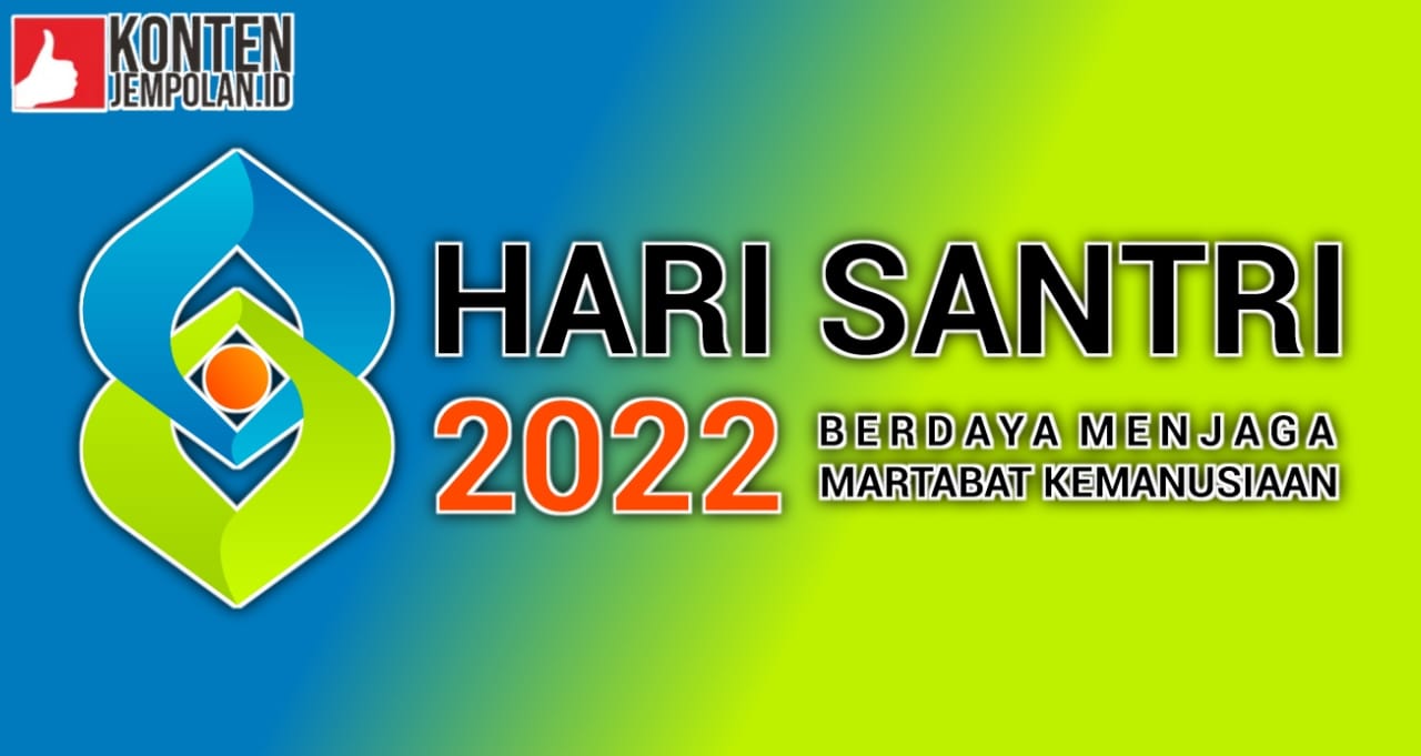 Lambang Hari Santri Nasional 2022 PNG Makna dan Tema